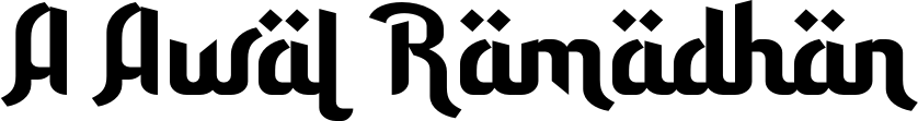 A Awal Ramadhan