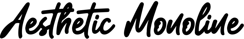 Aesthetic Monoline