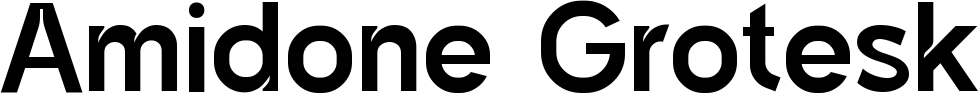 Amidone Grotesk