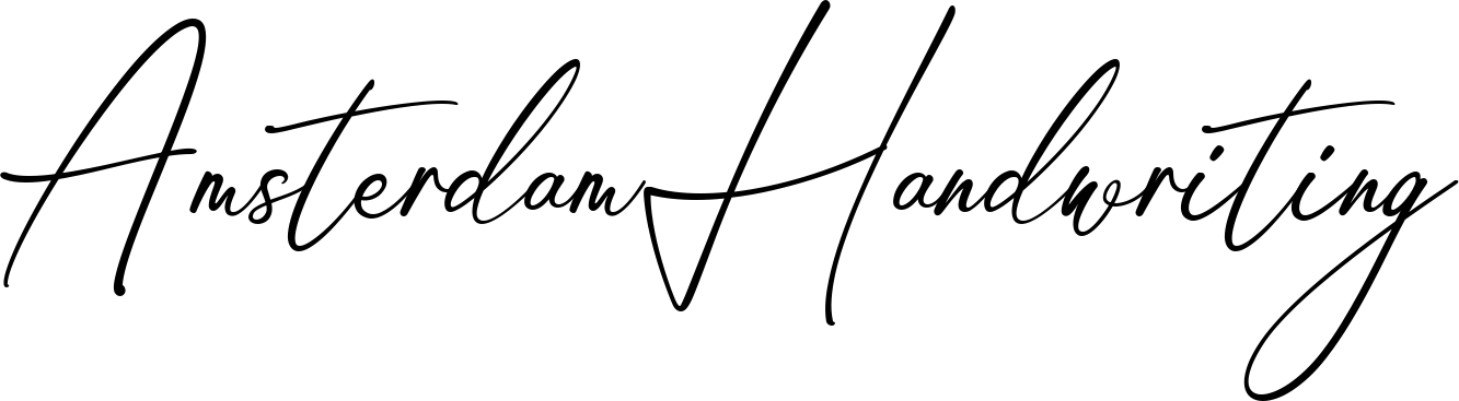 Amsterdam Handwriting