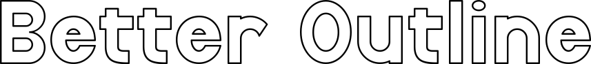 Better Outline