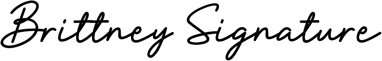 Brittney Signature