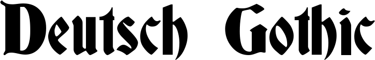 Deutsch Gothic