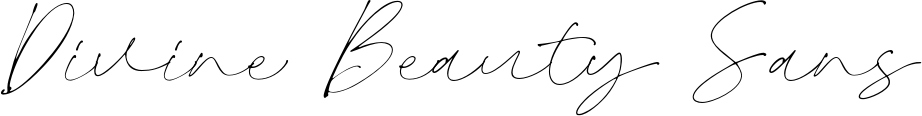 Divine Beauty Sans