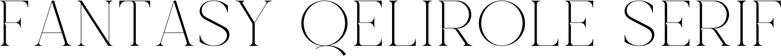 Fantasy Qelirole Serif