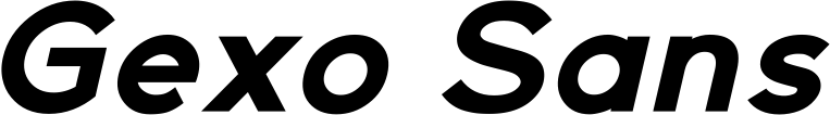 Gexo Sans
