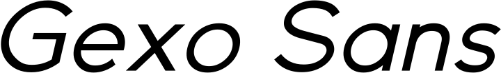 Gexo Sans