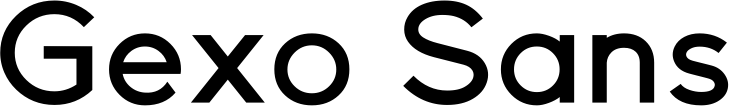 Gexo Sans