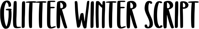 Glitter Winter Script