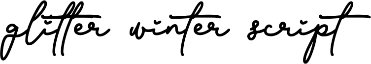 Glitter Winter Script