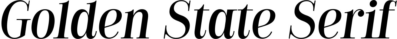 Golden State Serif
