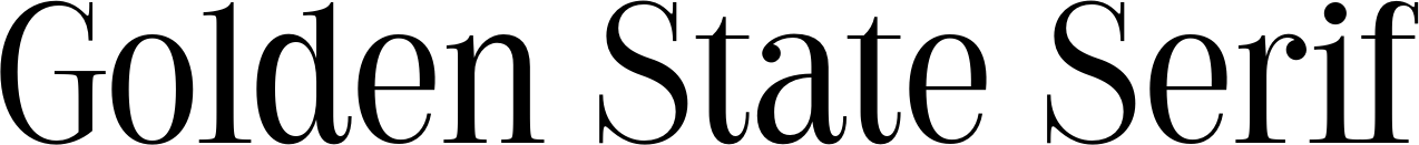 Golden State Serif