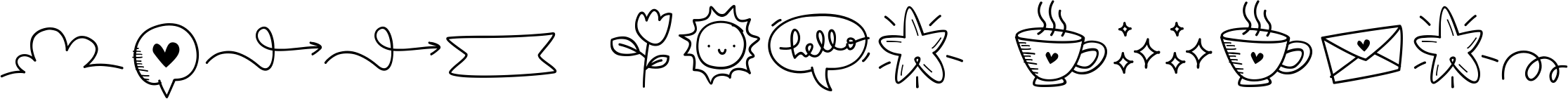 Happy Time Doodles