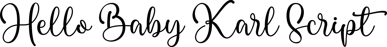 Hello Baby Karl Script