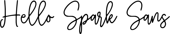 Hello Spark Sans
