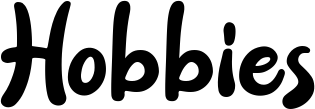 Hobbies