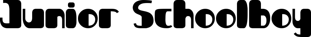 Junior Schoolboy