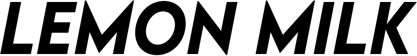 Lemon Milk