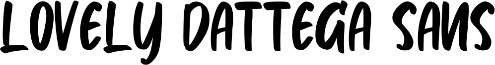 Lovely Dattega Sans