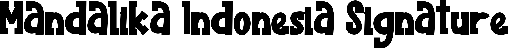 Mandalika Indonesia Signature