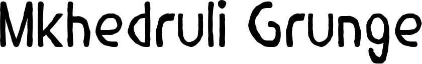 Mkhedruli Grunge