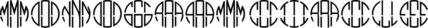 Monogram Circle