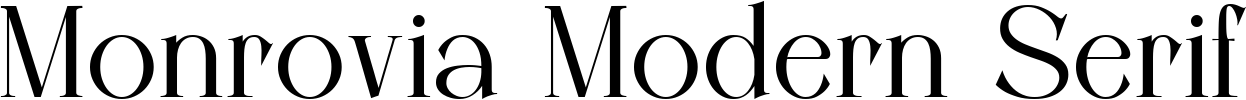 Monrovia Modern Serif