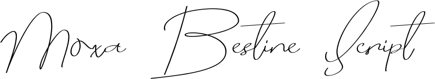 Moxa Bestine Script