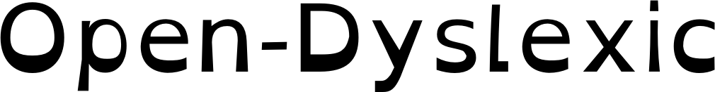Open-Dyslexic