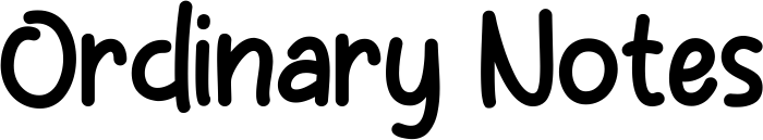 Ordinary Notes