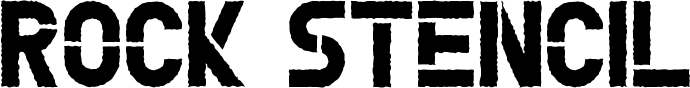 Rock Stencil