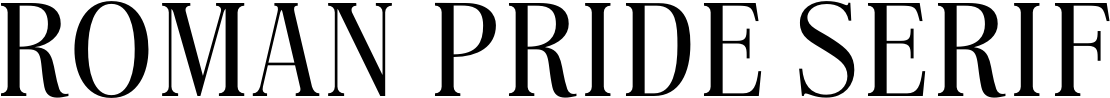 Roman Pride Serif