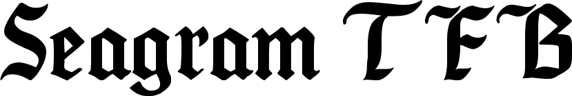 Seagram TFB