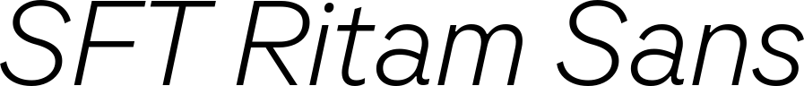 SFT Ritam Sans