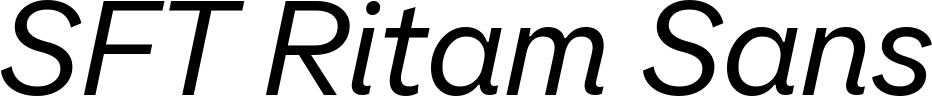 SFT Ritam Sans