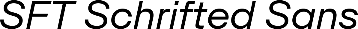 SFT Schrifted Sans