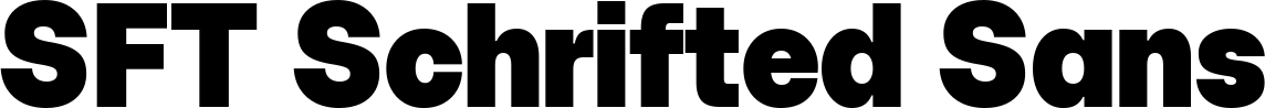 SFT Schrifted Sans
