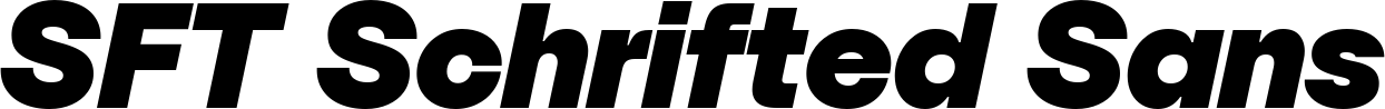 SFT Schrifted Sans