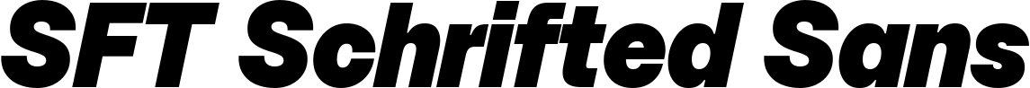 SFT Schrifted Sans