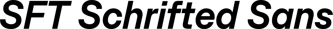 SFT Schrifted Sans
