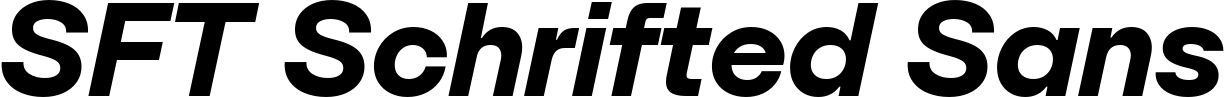 SFT Schrifted Sans