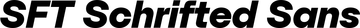 SFT Schrifted Sans
