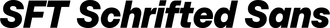 SFT Schrifted Sans