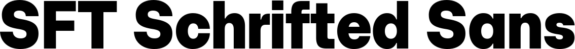 SFT Schrifted Sans