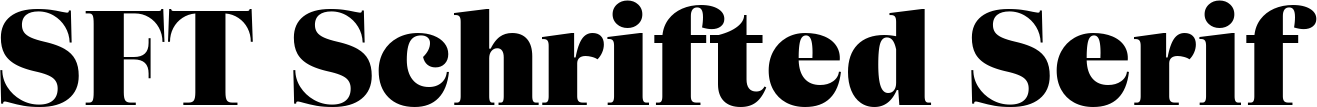SFT Schrifted Serif