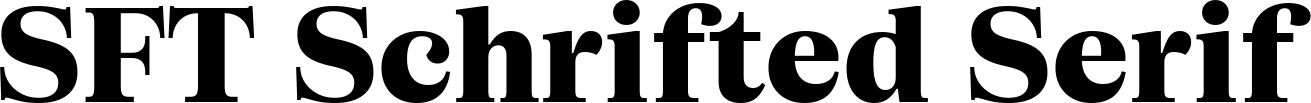 SFT Schrifted Serif