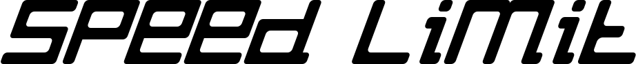 Speed Limit
