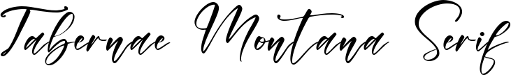 Tabernae Montana Serif
