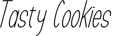 Tasty Cookies