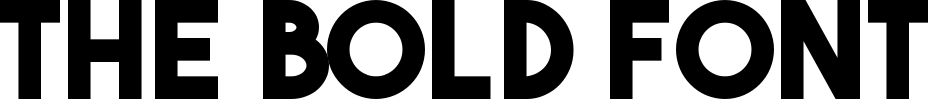 The Bold Font